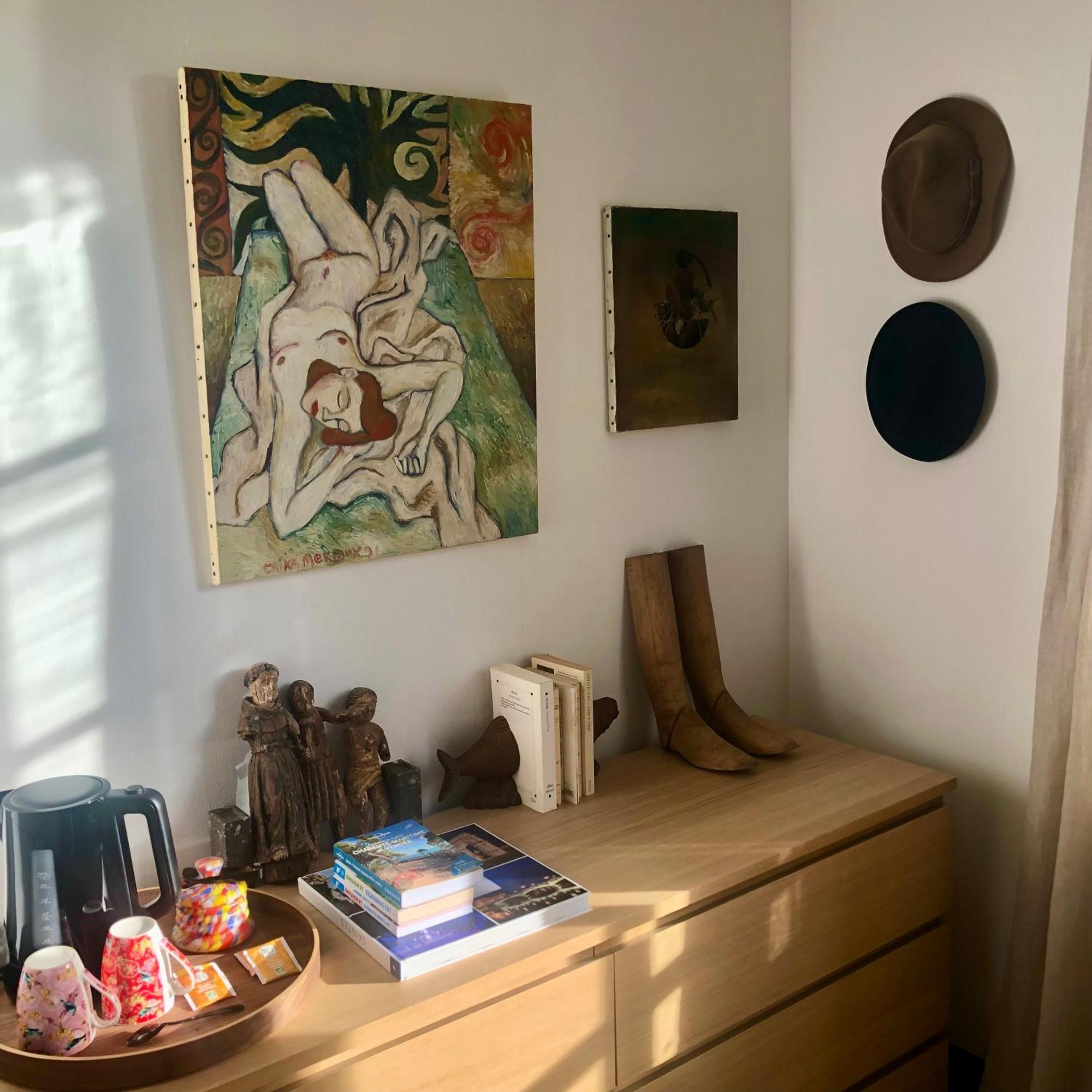 L'Heure Bleue Bed & Breakfast Saintes Bagian luar foto